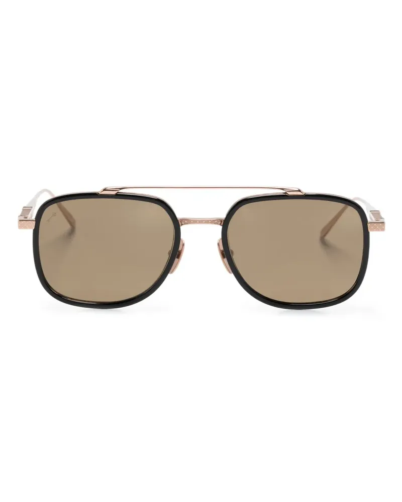 Leisure Society Getönte Tempest Pilotenbrille - Rosa Rosa