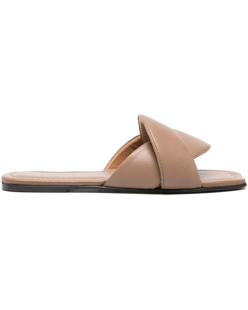 ATP Atelier Sandalen mit überkreuzten Riemen - Braun Braun