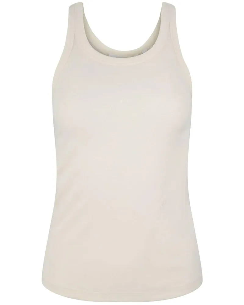 Helmut Lang Geripptes Trägershirt - Nude Nude