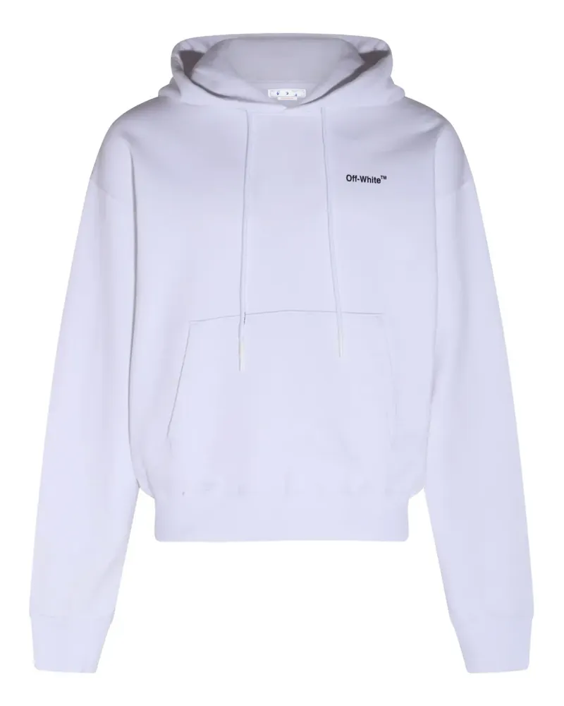 OFF-WHITE Hoodie mit Caravaggio-Print - Weiß Weiß