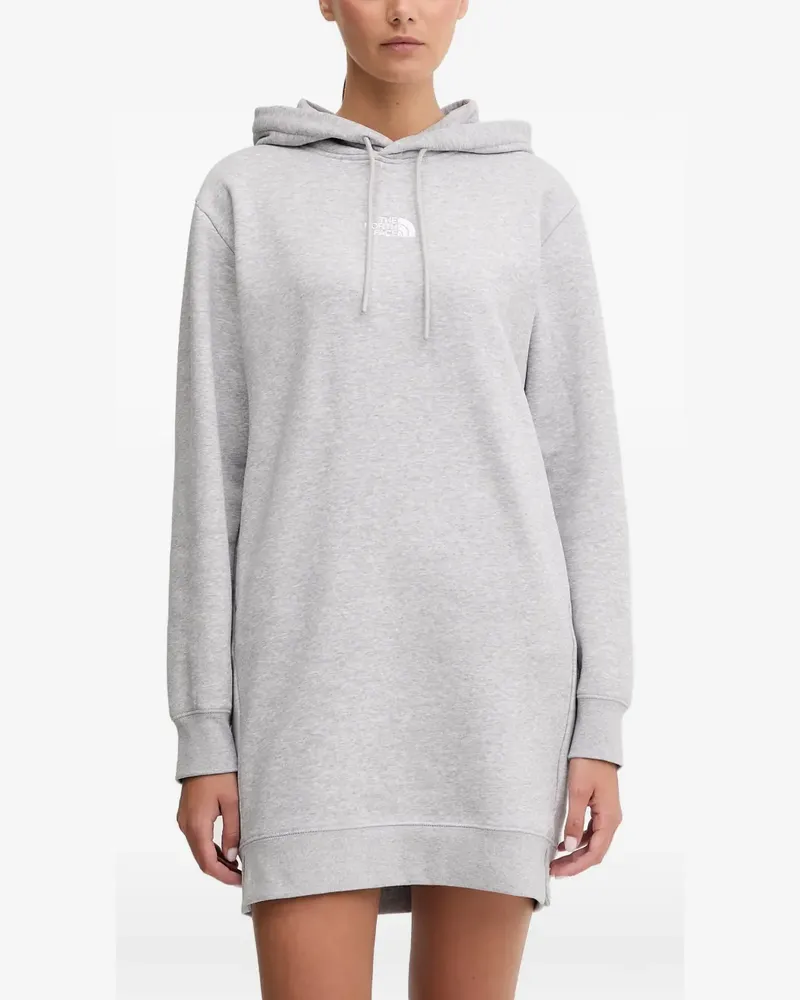 The North Face Essential Relaxed Minikleid mit Kapuze - Grau Grau