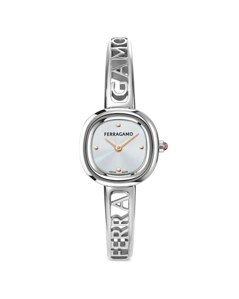 Ferragamo Iconic Bangle 23mm - Silber Silber