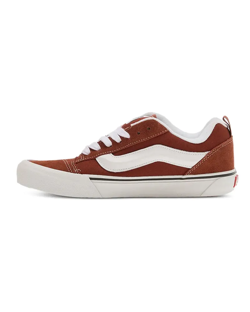 Vans Gestreifte Knu Skool Sneakers - Braun Braun