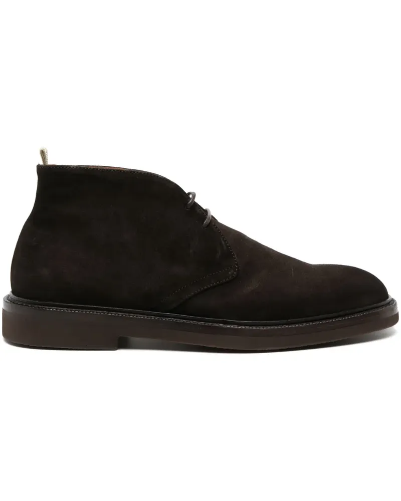 Officine Creative Italia Schnürstiefel aus Wildleder - Braun Braun