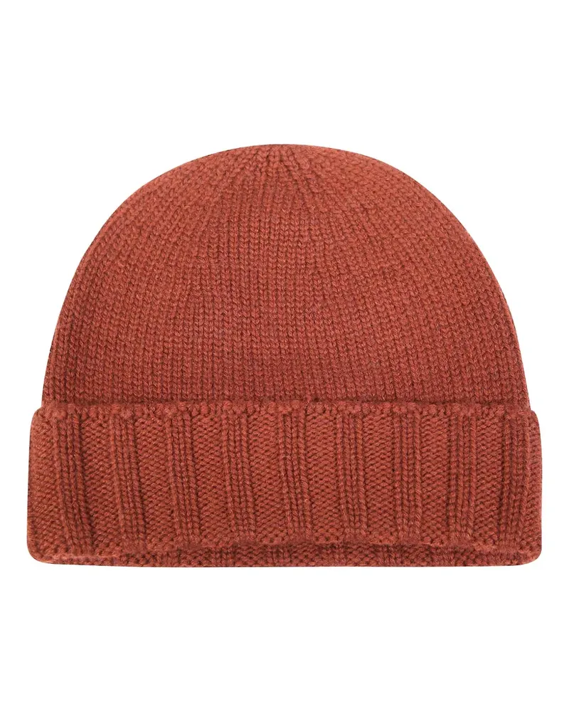 Drumohr  Gerippte Beanie - Braun Braun