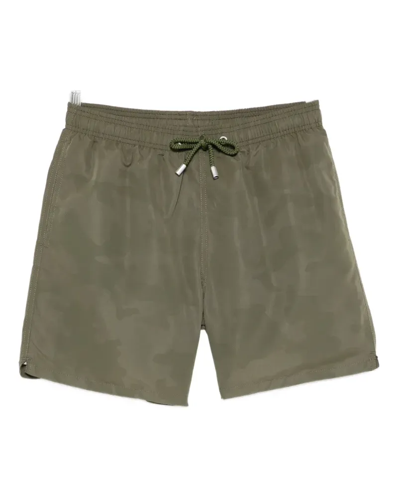 MC2 Saint Barth drawstring camouflage swim shorts - Grün Grün