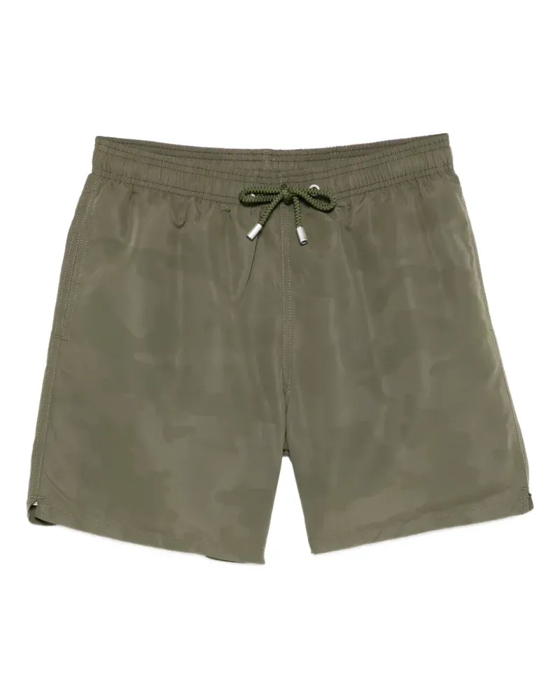 MC2 Saint Barth Badeshorts mit Camouflage-Print - Grün Grün