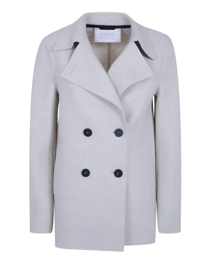 Harris Wharf London double-breasted notched-lapel jacket - Nude Nude