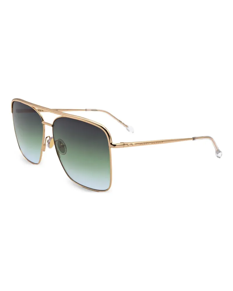 Isabel Marant Getönte Pilotenbrille - Gold Gold
