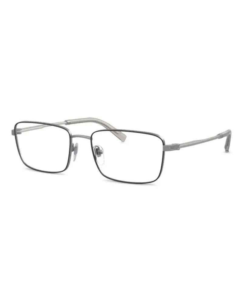 Bulgari Brille mit eckigem Gestell - Silber Silber