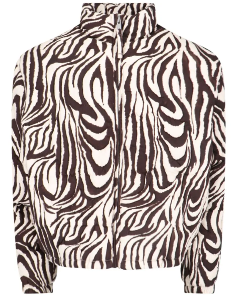 ERL Jacke mit Rollkragen - Nude Nude