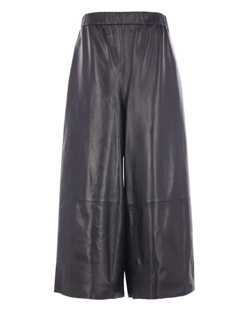 Dušan Lederhose mit weitem Bein - Blau Blau