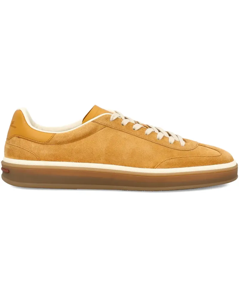 Loro Piana Sneakers aus Wildleder - Gelb Gelb