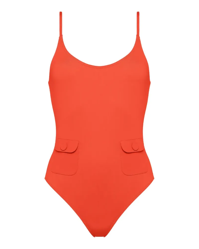 Eres Badeanzug mit Knöpfen - Orange Orange