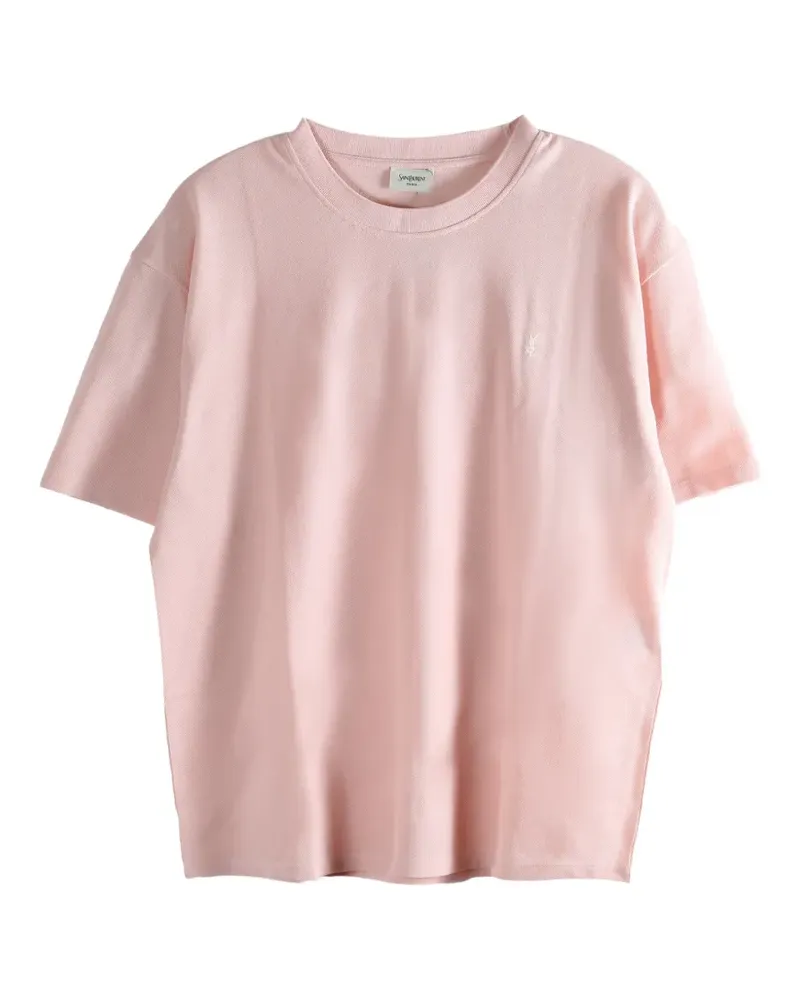 Saint Laurent short-sleeve T-shirt - Rosa Rosa