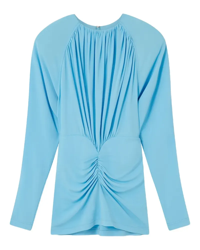 Stella McCartney drapped mini dress - Blau Blau