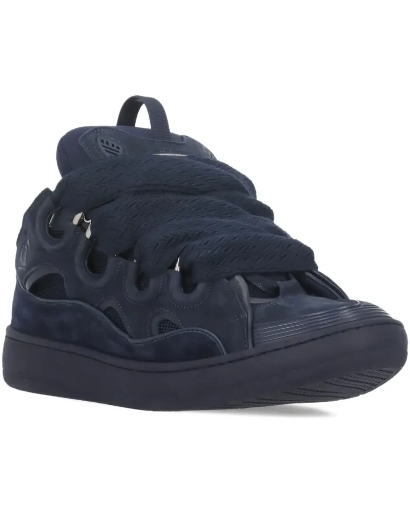 Lanvin Curb Sneakers mit Schnürung - Blau Blau