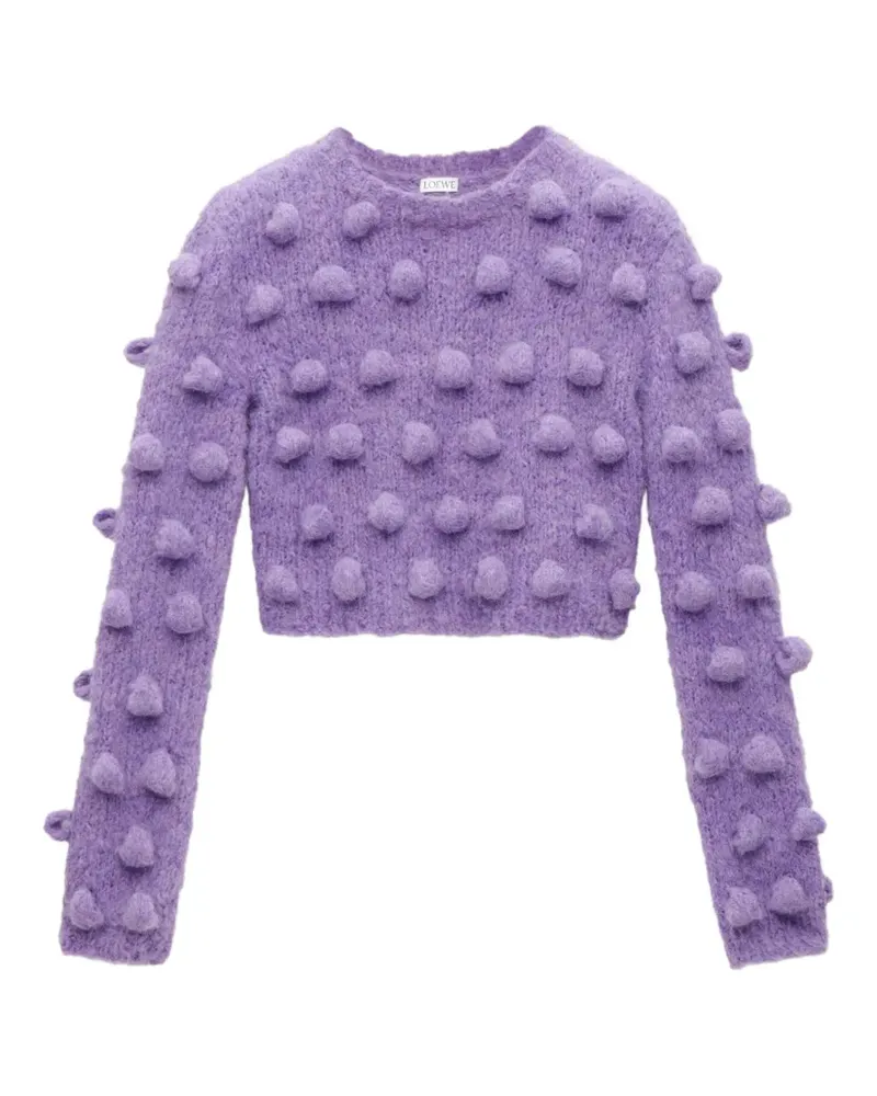Loewe bobble knit sweater - Violett Violett
