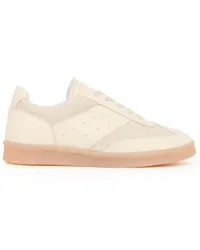 Maison Margiela Sneakers mit Kontrasteinsatz Nude