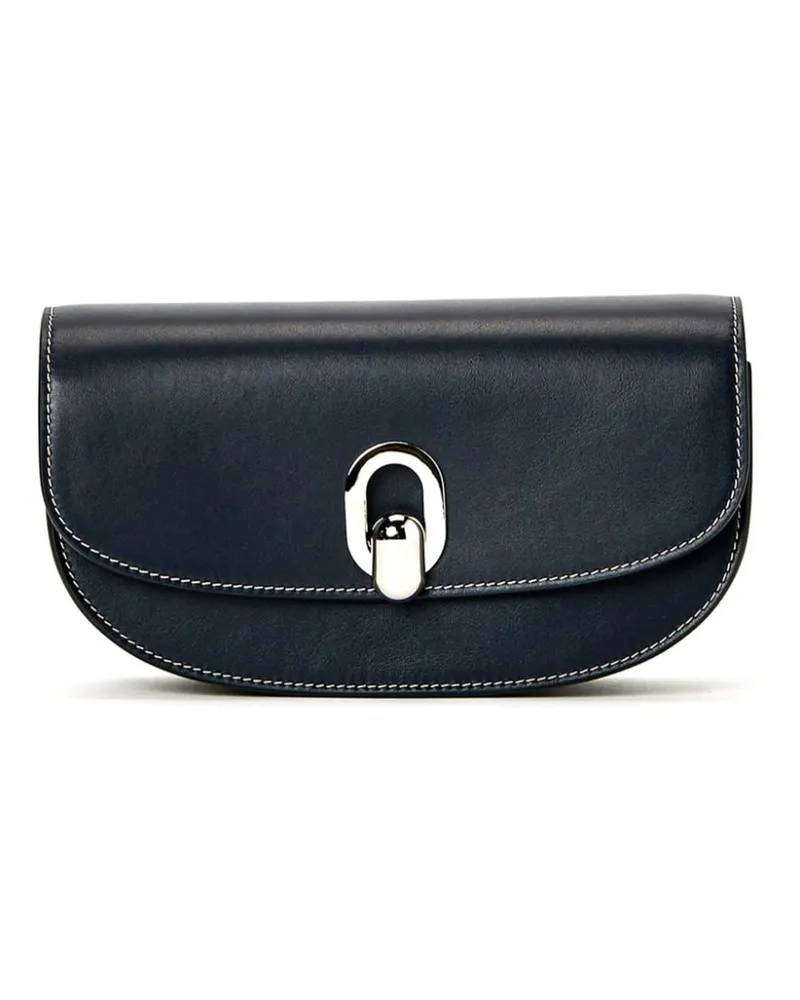 SAVETTE Tondo Crescent Tasche Blau