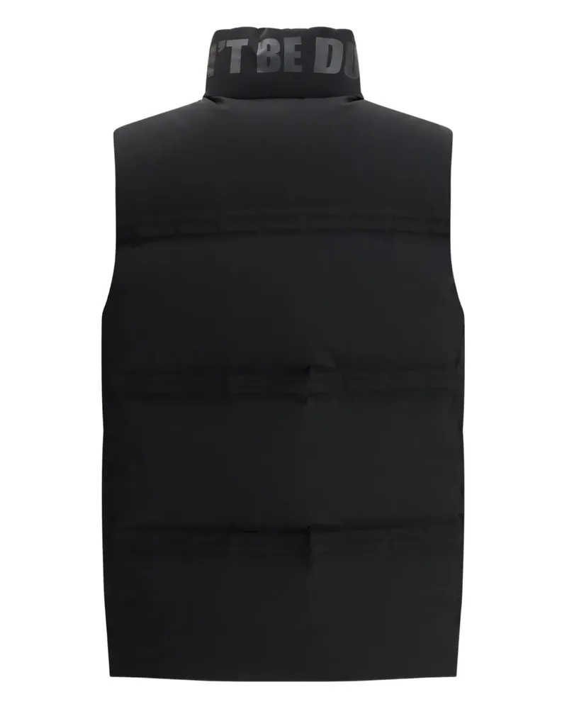 Moncler Gesteppte Jacke - Schwarz Schwarz