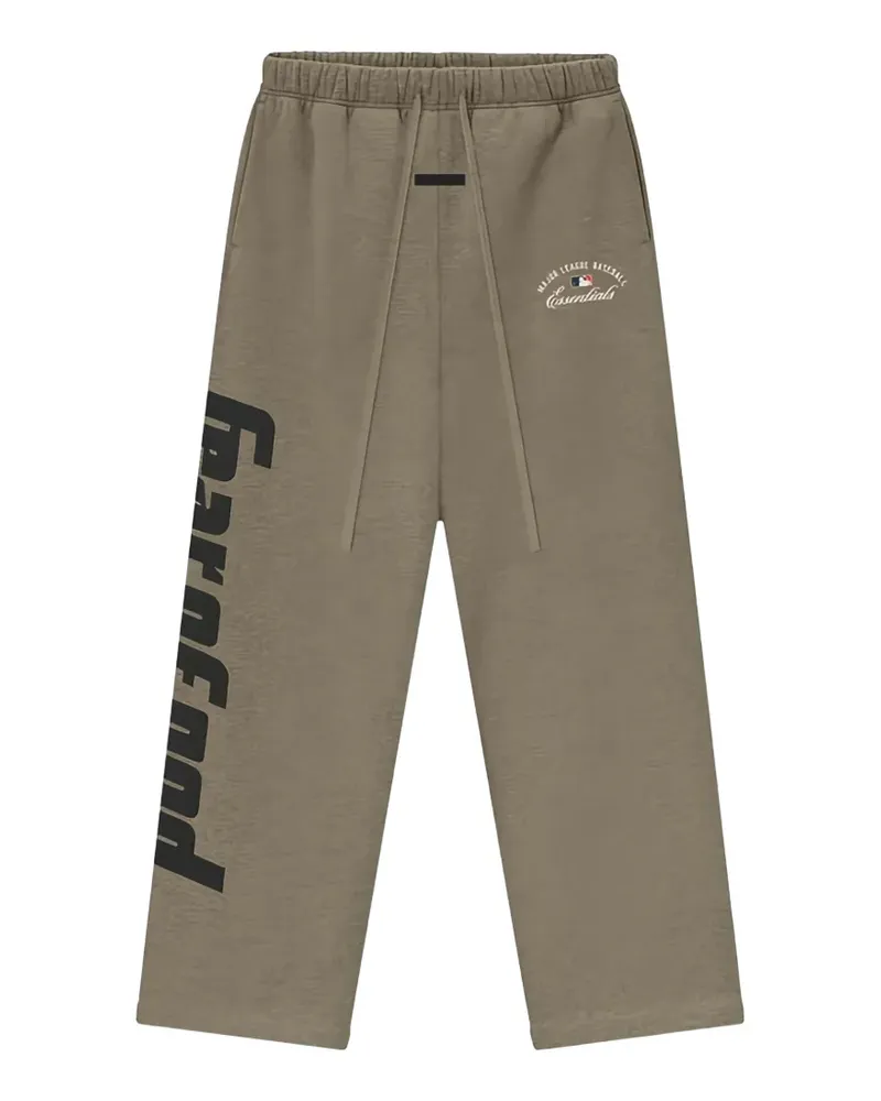 Fear of God logo-print drawstring track pants - Grau Grau