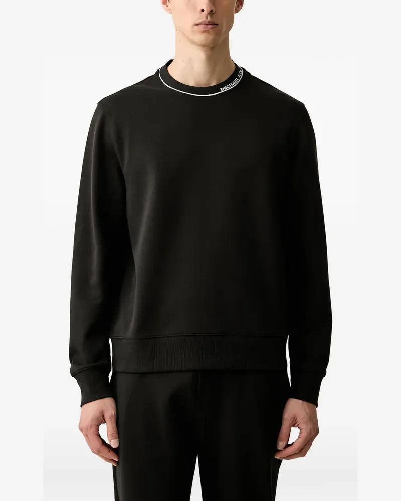 Michael Kors cotton-blend sweatshirt with logo - Schwarz Schwarz
