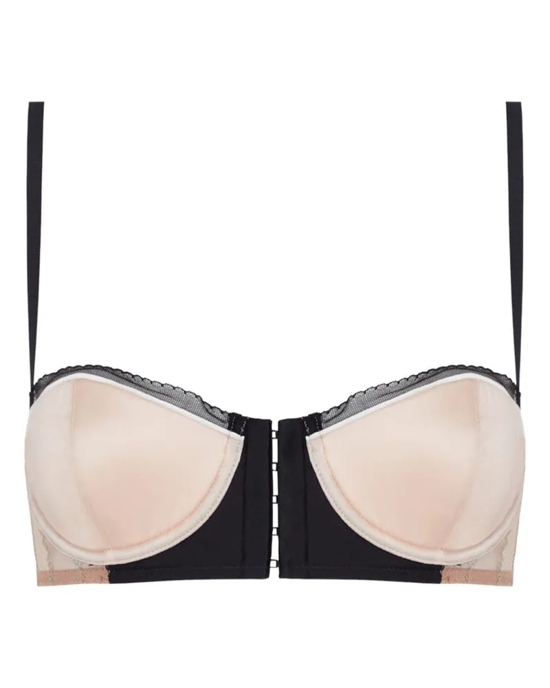 Kiki De Montparnasse Muse Korsett-BH - Schwarz Schwarz