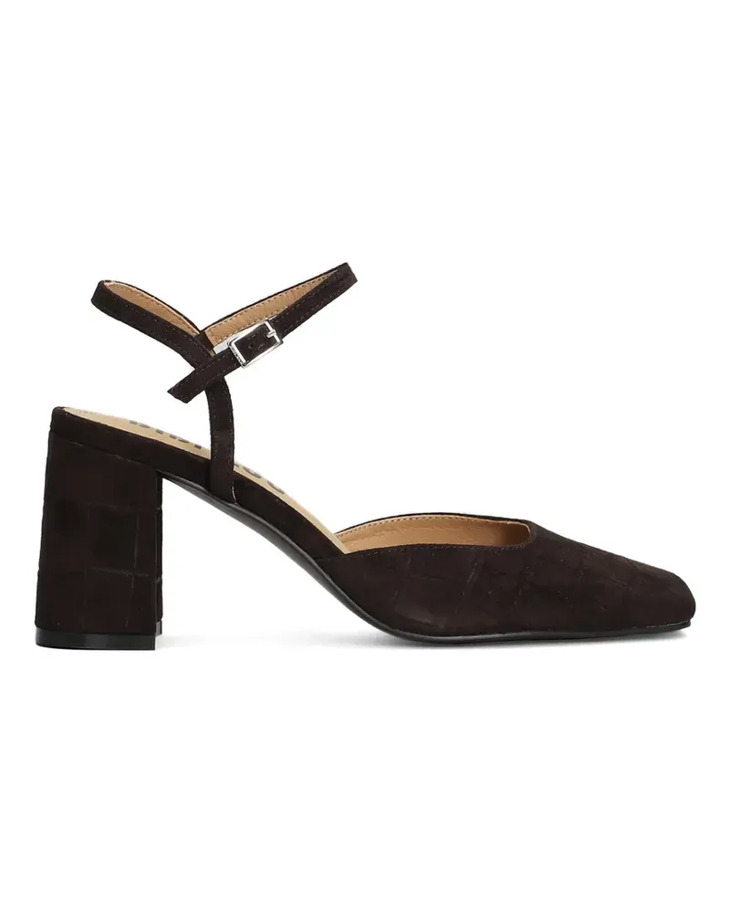 Bibi Lou Emily Pumps mit Schnalle 85mm - Braun Braun