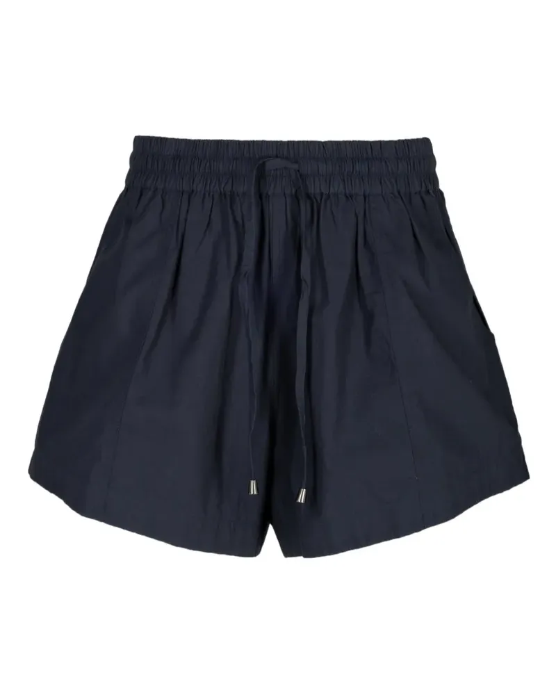 APIECE APART elasticated-waistband shorts - Blau Blau