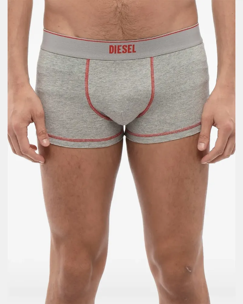 Diesel Boxershorts mit sichtbarer Naht - Grau Grau
