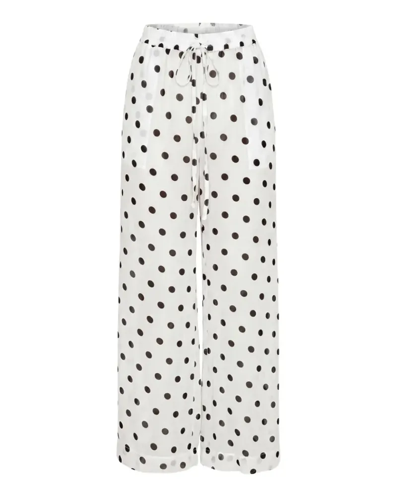 NICHOLAS Lise pants - Weiß Weiß