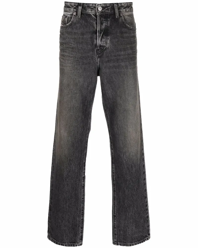 Diesel 1955 Straight-Leg-Jeans - Schwarz Schwarz