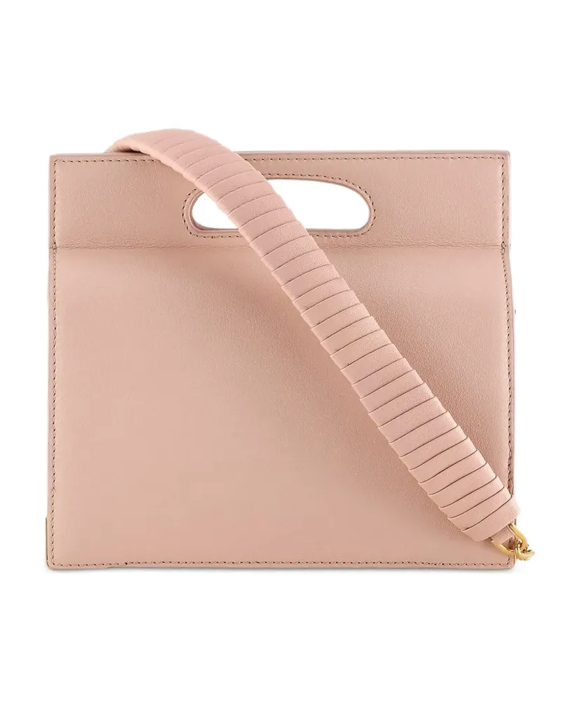 Tyler Ellis tall Stella leather tote bag - Rosa Rosa