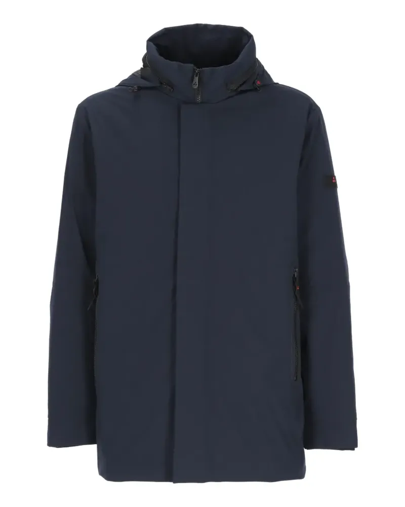Peuterey Peebles 01 hooded zip-up coat - Blau Blau