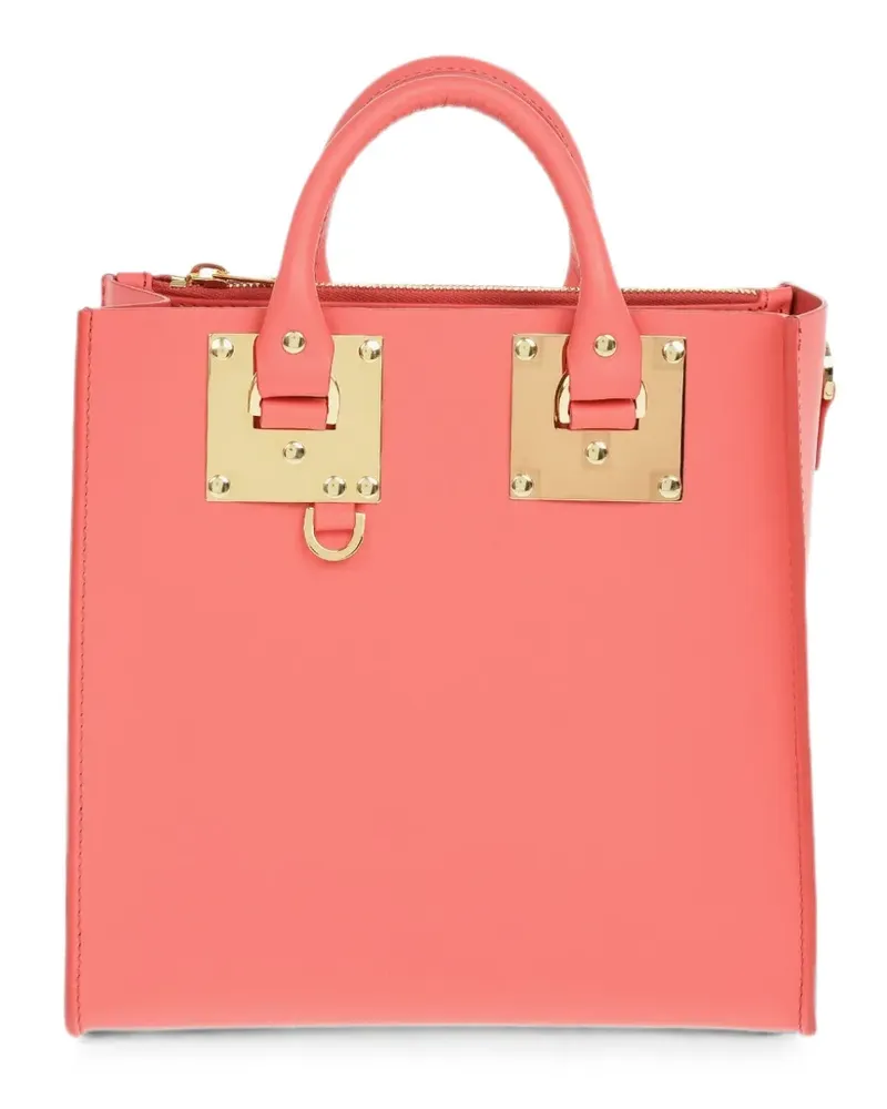 Sophie Hulme Albion leather tote bag - Rot Rot