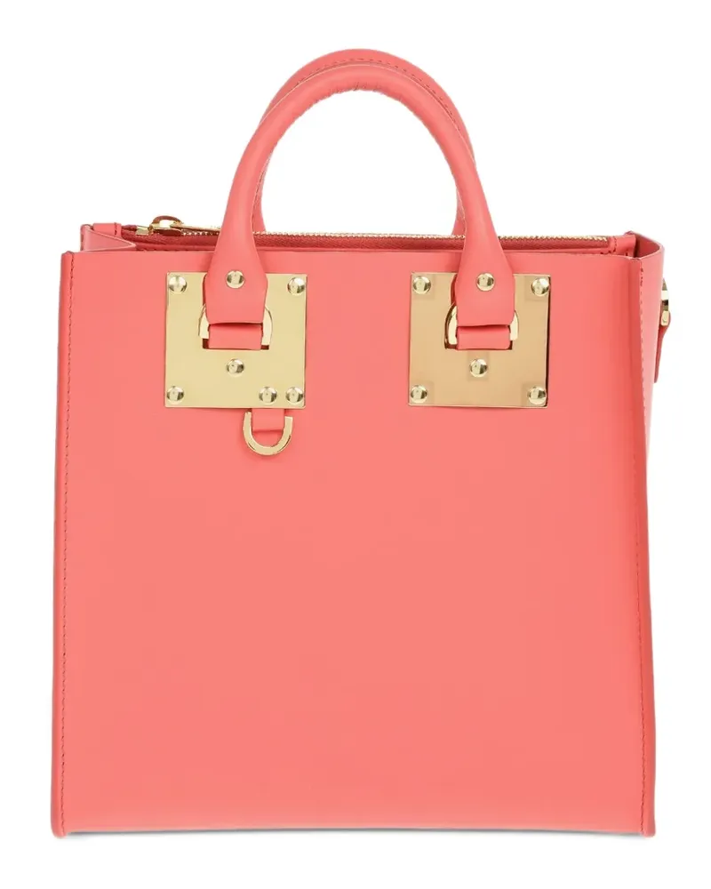 Sophie Hulme Albion leather tote bag - Rot Rot