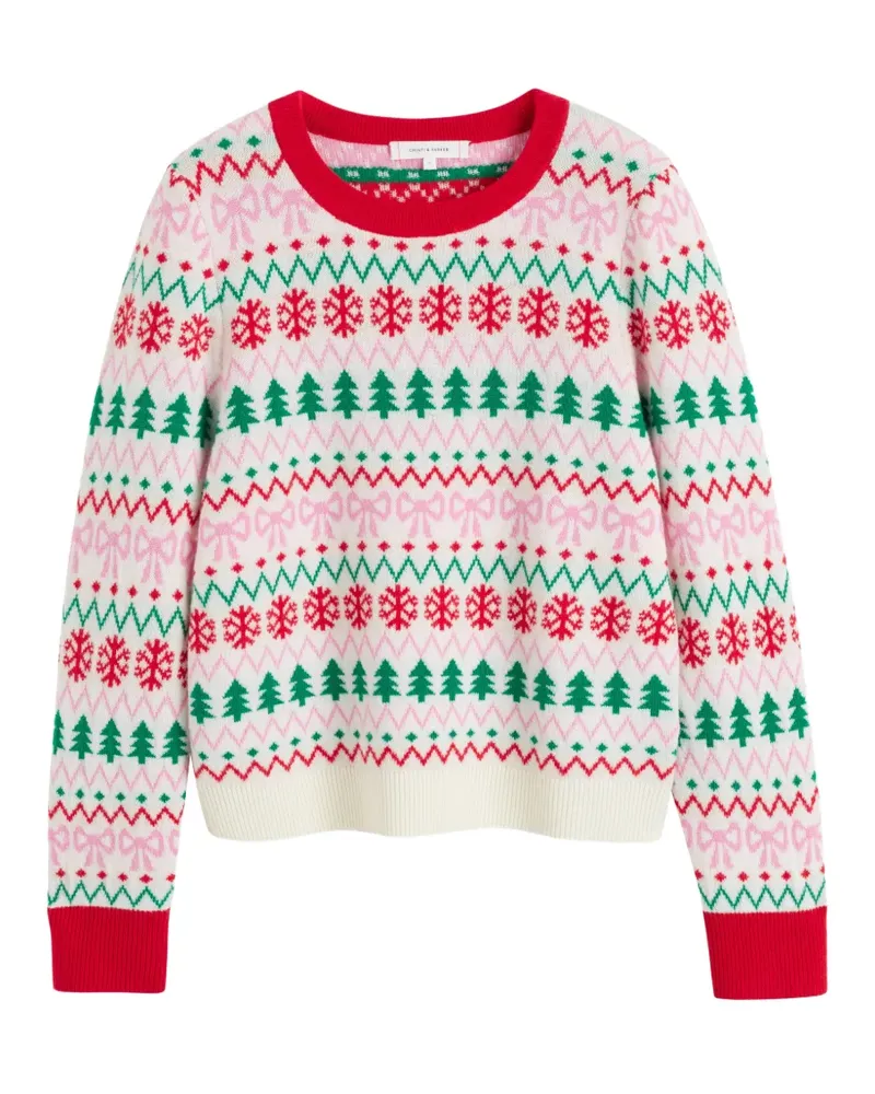 Chinti & Parker Pullover mit Fair-Isle-Muster - Nude Nude