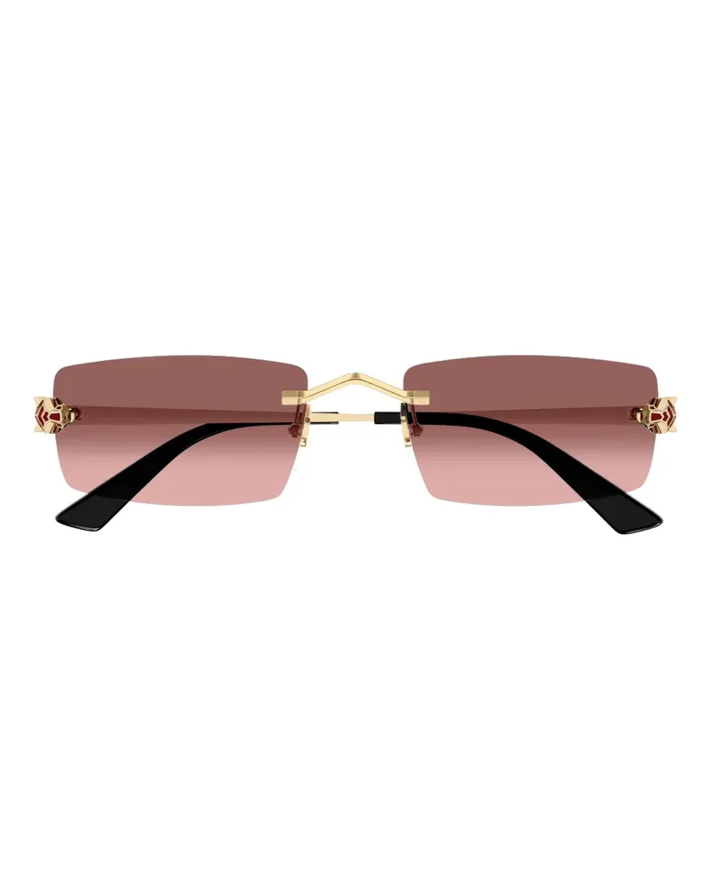 Cartier Panthère de Cartier Sonnenbrille - Gold Gold