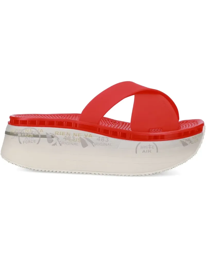 Premiata Moura Pantoletten - Rot Rot