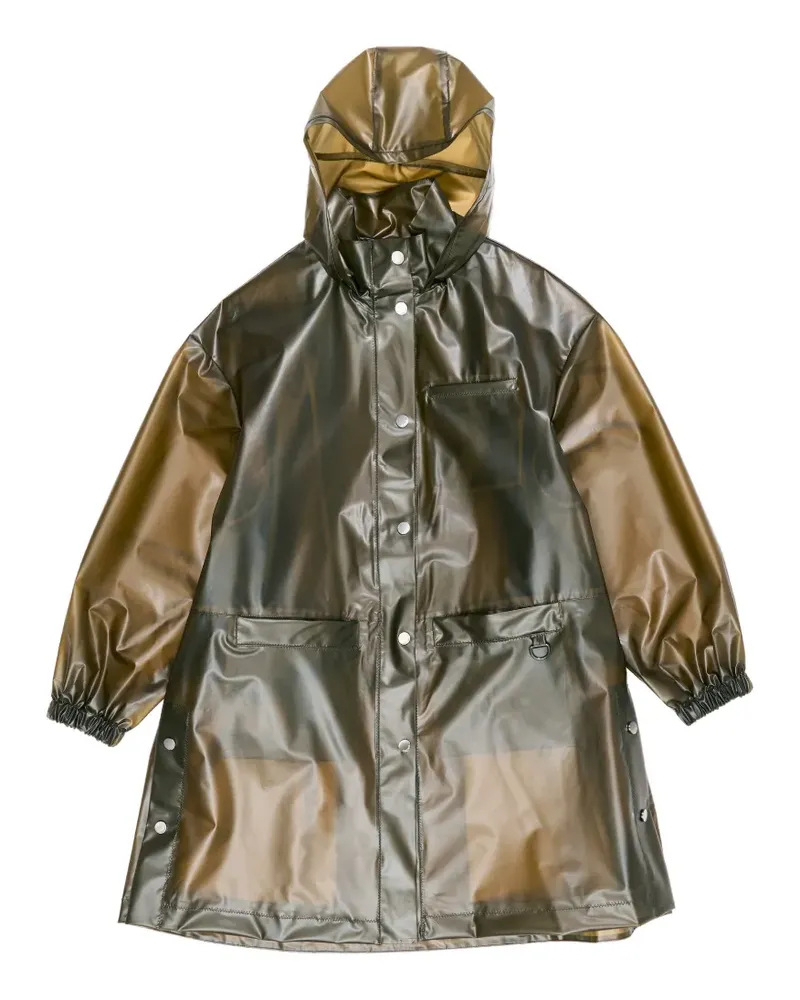 BIMBA Y LOLA Trenchcoat mit Kapuze - Grün Grün