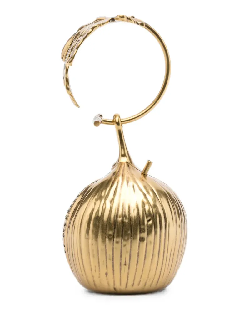 Cult Gaia leaf-handle pomegranate mini bag - Gold Gold