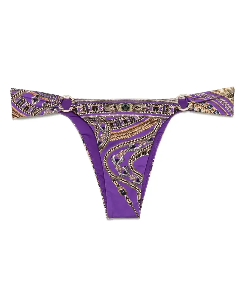 Camilla Hose mit Ringdetail - Violett Violett