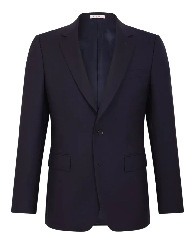 FURSAC Anzugjacke aus Schurwolle - Blau Blau
