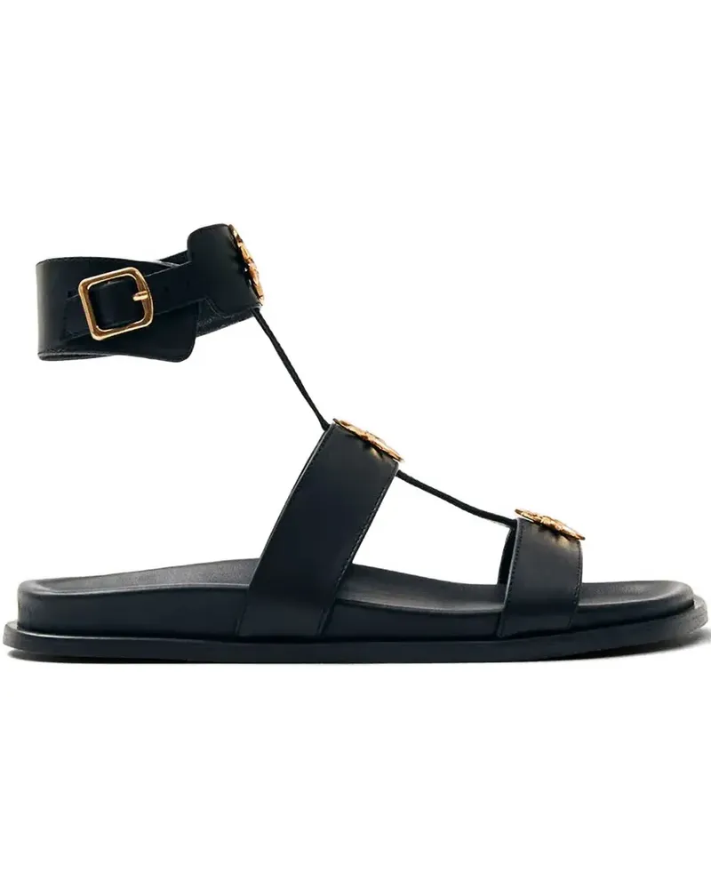 Alohas Clarisa Sandalen - Schwarz Schwarz