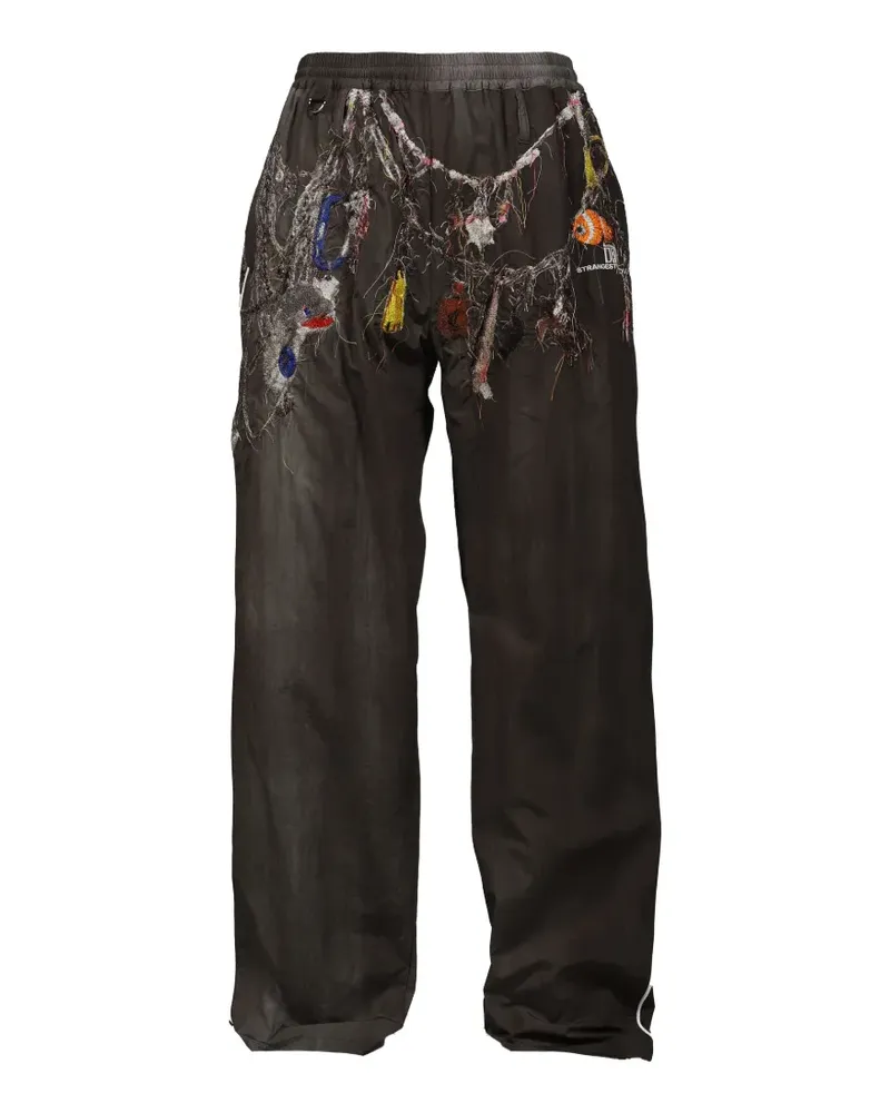 Doublet Bestickte Jogginghose - Grau Grau