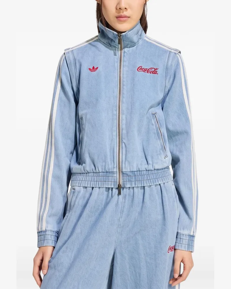 adidas x Coca Cola Firebird Jacke - Blau Blau