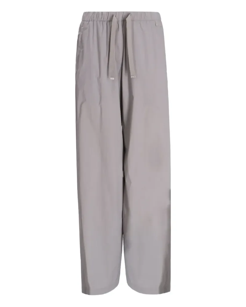 Herno Hose mit Kordelzug - Grau Grau