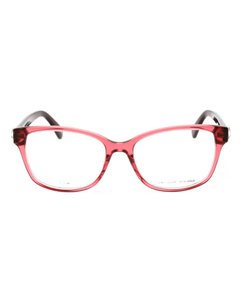 Kate Spade Reilly rectangle-frame glasses - Rot Rot