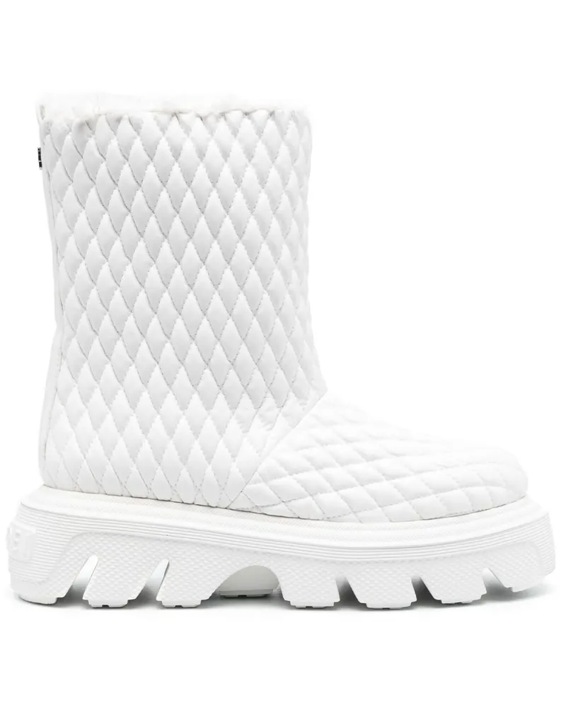 Casadei Generation C Bikerstiefel - Weiß Weiß